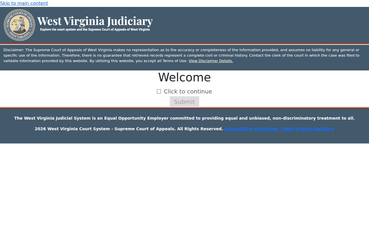 Hampshire County criminal case Magistrate Search form